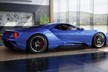 Clean spec Ford GT in blue