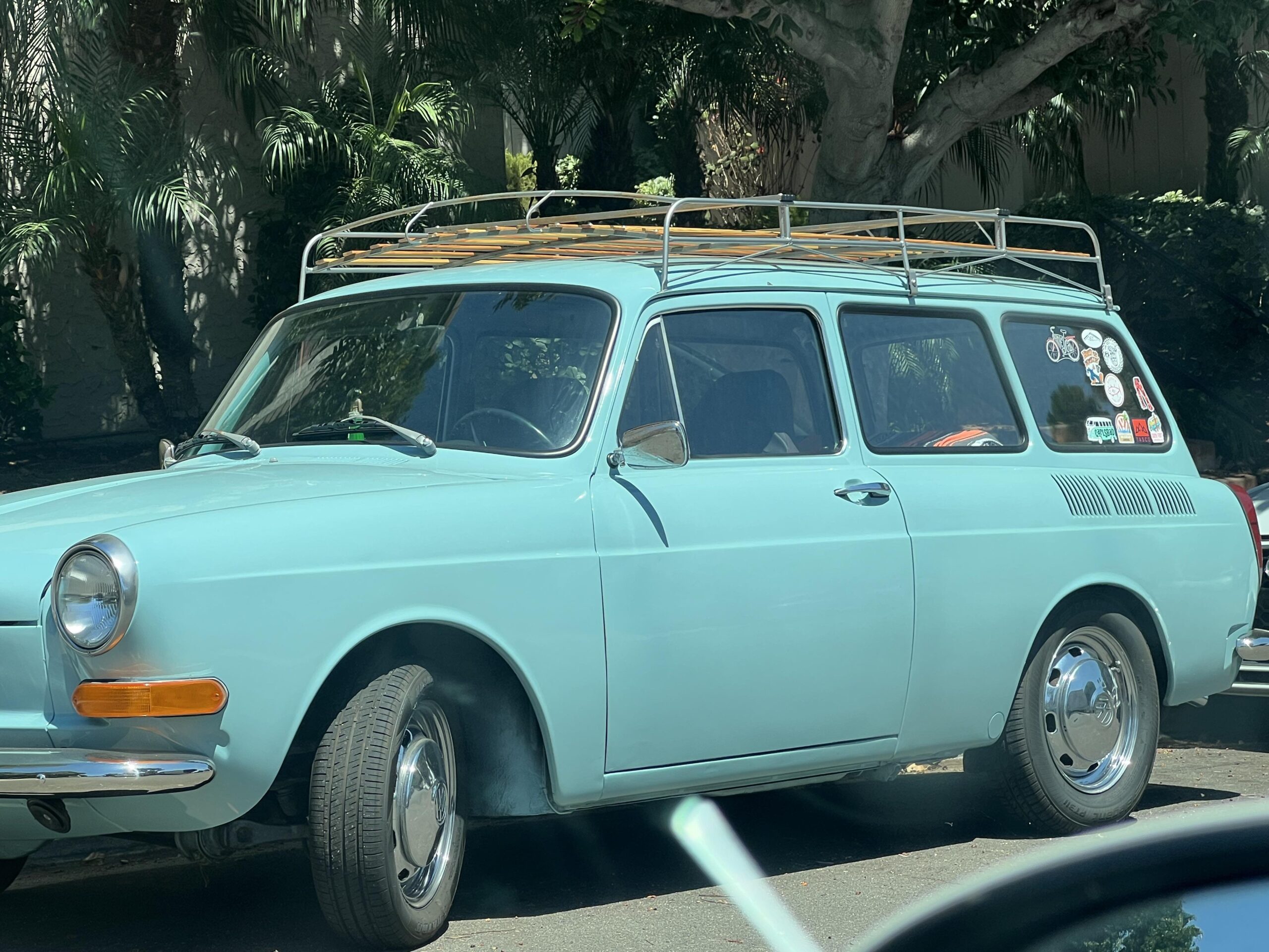 One of my neighbors has this classic square back. It’s a rare model ...