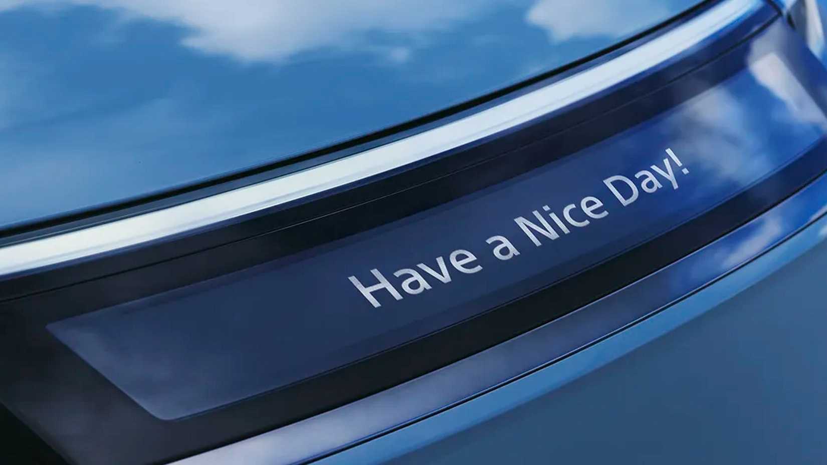 2026 SHM Afeela 1 Front Customizable Display