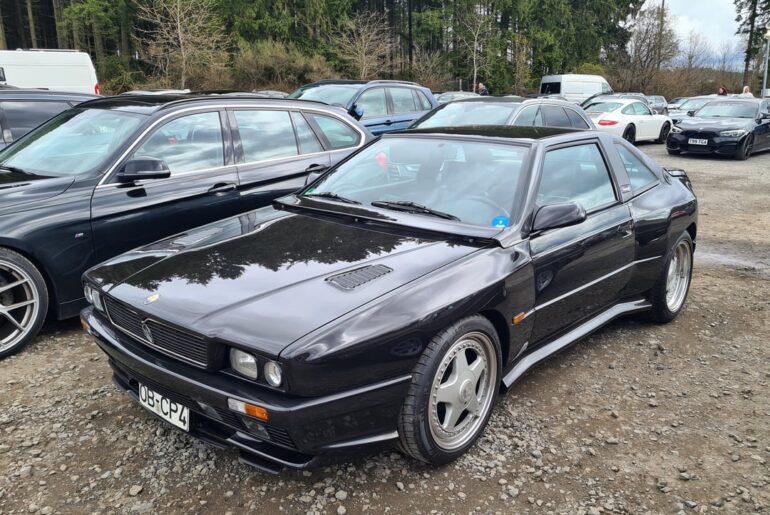 A [Maserati Shamal] at the Nürburgring Yesterday
