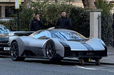 Saw this [Gordon Murray Le Mans GTR] in Knightsbridge, London yesterday