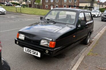 Saw a ‘unique’ [Reliant Robin]