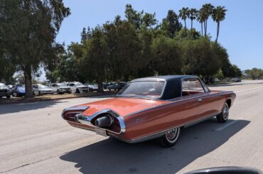 SoCal: Jay Leno driving the [Chrysler Turbine Car] this afternoon.