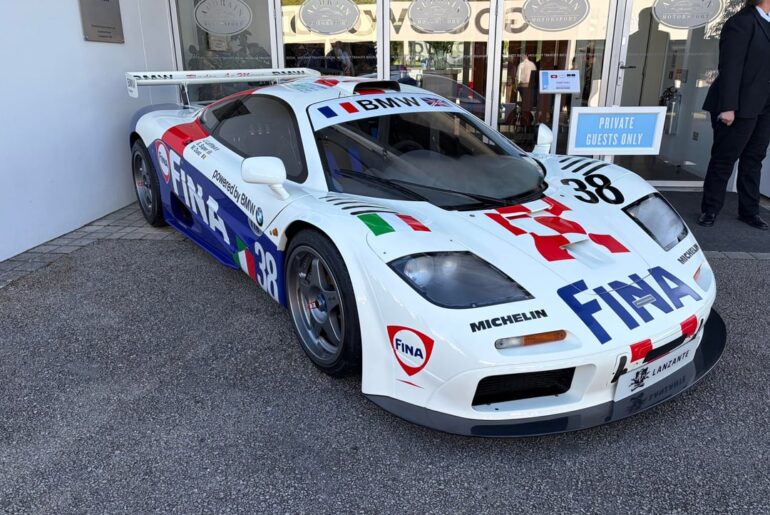 [Multi] some spots from the Lanzante stand at Goodwood Members meeting