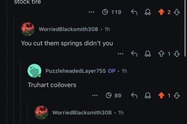 What is it with Reddit people against low cars? This shit don’t happen in the Facebook groups