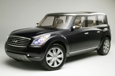 Infiniti Kuraza was a luxury SUV concept car that debuted at the 2005 North American International Auto Show in Detroit. Designed to explore the future of luxury vehicle interiors, it prioritized maximum interior space and passenger comfort over traditional utility.