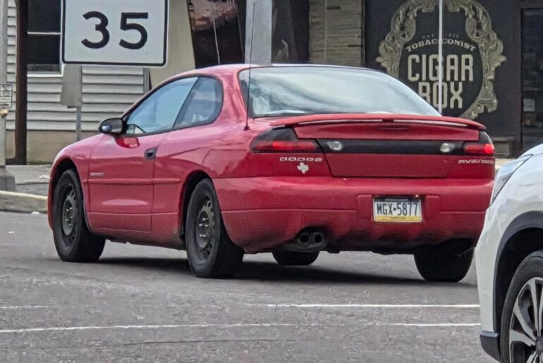 Saw this 1999 Dodge Avenger today.