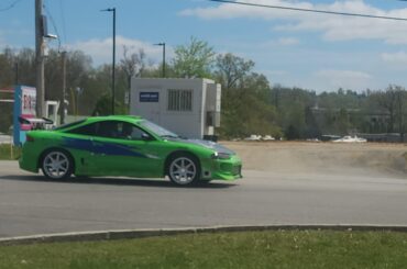 Was hoping too see it drive by and it paid off.