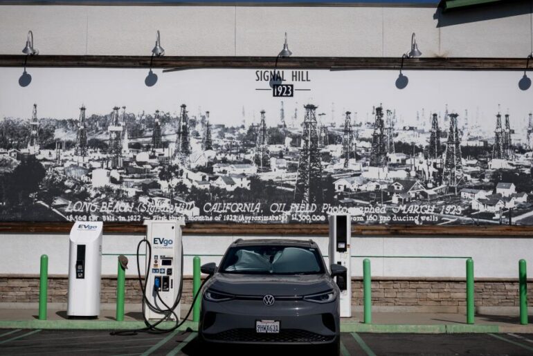 Used EV sales charge up on high gas prices, even as new EV demand declines