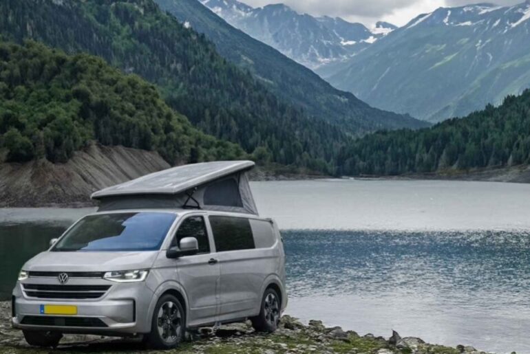 Tonke turns new VW Transporter into flexible camper with 3 powertrains