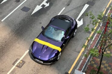 [Ferrari Roma Spider] Viola Hong Kong, spotted in Hong Kong lol