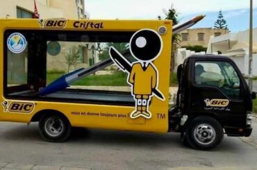 Some interesting and weird bic promotional vehicles