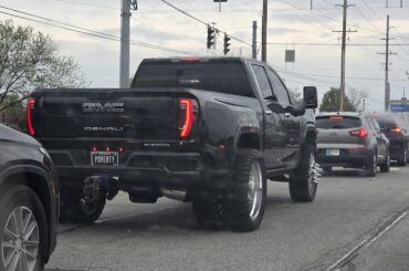 New GMC Denali Dually... The official car of poverty