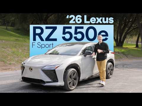 Meaningful Updates for the RZ | 2026 Lexus RZ 550e F Sport Review