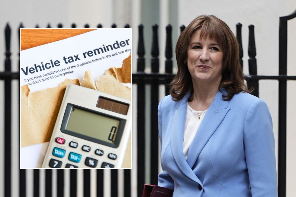 Vehicle tax reminder and Chancellor Rachel Reeves