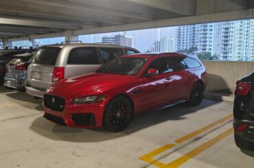 1 of 250 [Jaguar XF S Sport brake] sold in the US. Spotted in Miami.