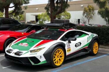 [Lamborghini Huracan Sterrato] the Alitalia livery really sets it apart from other Sterrato’s I’ve seen. I believe this one is for sale at Ferrari of Newport Beach!