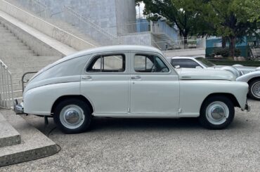 1950s Soviet-era GAZ-M20 Pobeda spotted in Tirana (Albania)