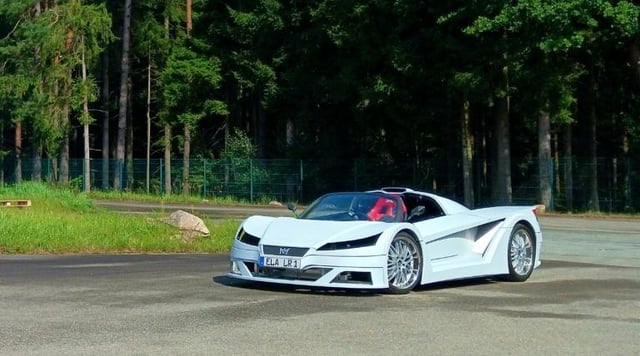 ELA-GT: a German prototype in development since 2021, comprising a custom tubular frame and Porsche Boxster running gear.