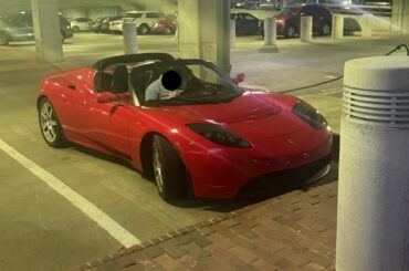 First [Tesla Roadster] ive ever seen!