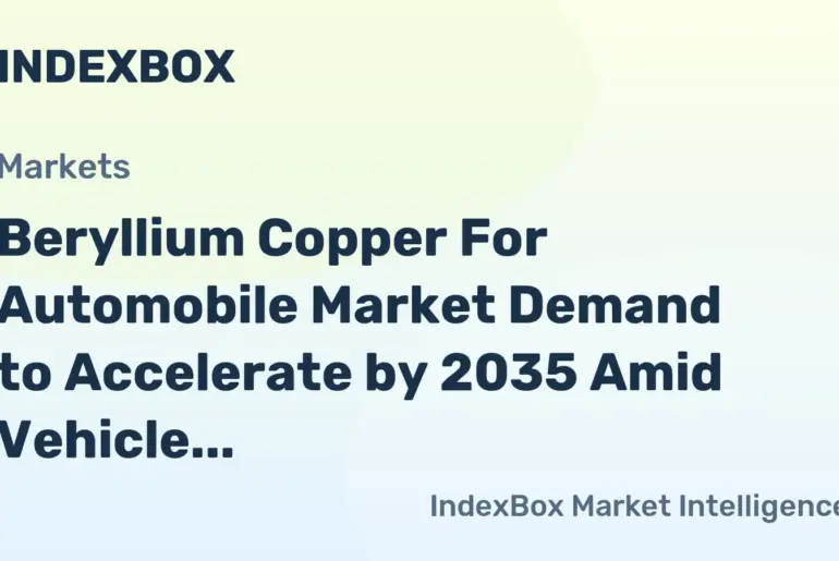 Beryllium Copper For Automobile Market Forecast Points Higher Toward 2035, Driven by EV Component Needs - News and Statistics