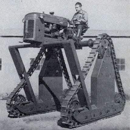 Experimental tractor