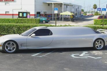 1993 Mazda RX-7 limousine.