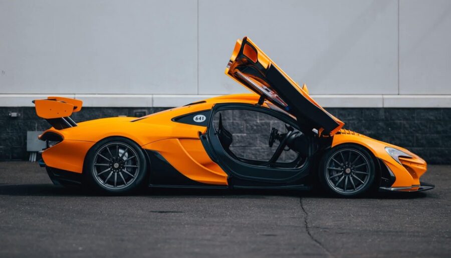 McLaren P1 GTR-18 Longtail in full papaya by Lazante [1440 x 1920]