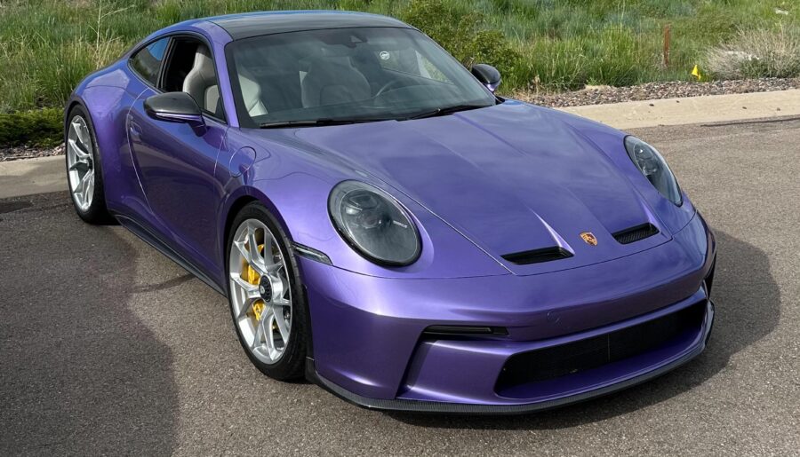 Porsche 911 GT3 Touring finished in Paint To Sample Viola Purple Metallic [2378×2378]