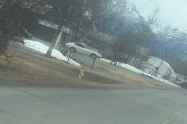 In front of a towing business in Palmer Alaska.