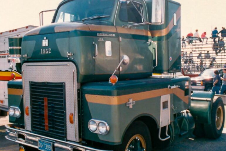 The ugliest semi truck ever made, the International Harvester LCD-405