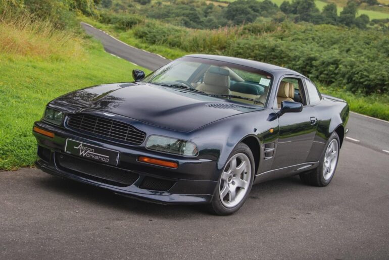 Back when Aston Martins had character. 1995 Aston Martin Vantage