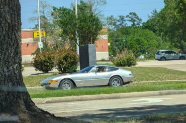 Possibly a [Ferarri Daytona] I spotted in the wild?