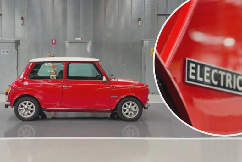 The Aussie car maker trolling Tesla with electric 1960s Minis