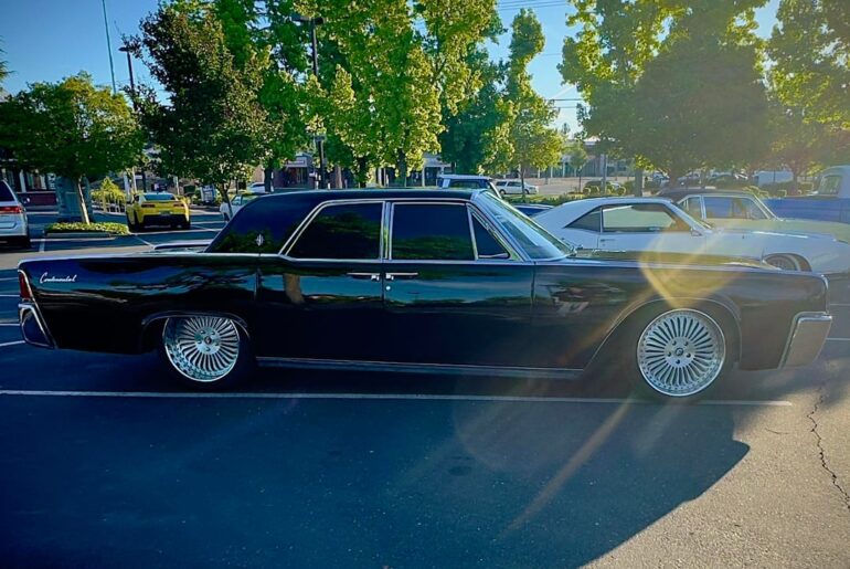 This beautiful Continental on Easter morning at Cars & Coffee, Carmichael