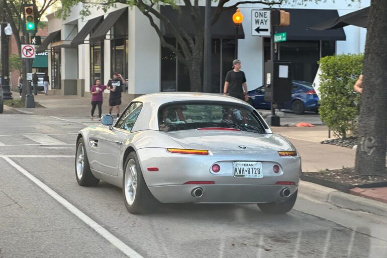 couldn’t believe I saw this! a [BMW Z8]! I don’t remember the last time I saw one in the wild
