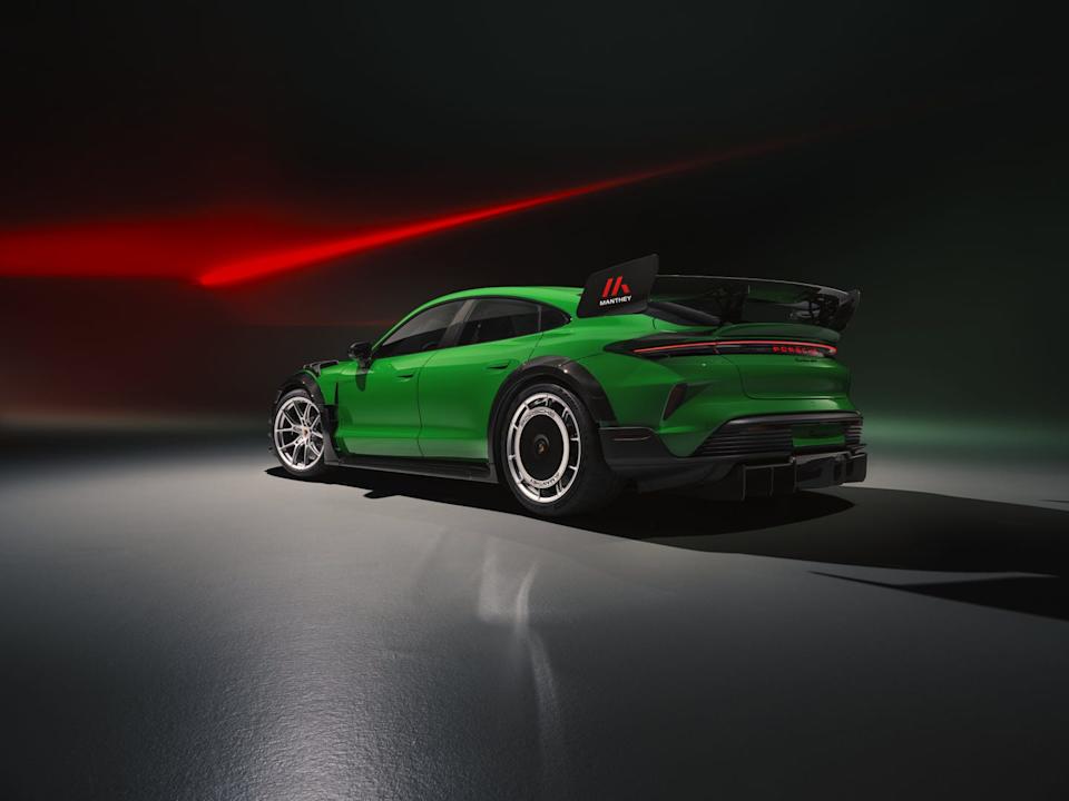 porsche taycan at nurburgring