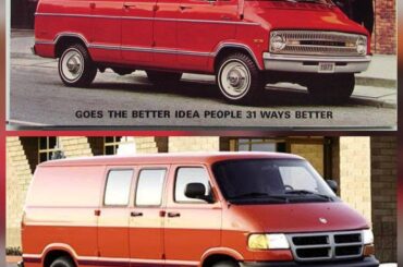 The first and final model years for the Dodge Ram Van, 1971 and 2003, built on the same platform or a single generation. Yeah, this market segment is notorious for decades long generations