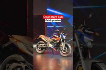 Oben Rorr Evo | Here is a quick look at this new electric motorcycle | Bike India
