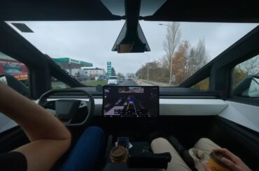 Tesla FSD Europe Cybertruck