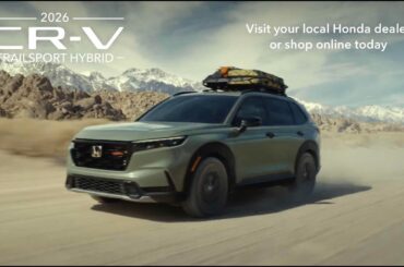 2026 CR-V, Passport, Pilot and Ridgeline | "Paved by Determination"