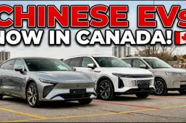 I Got To See The First CHINESE EVs IN Canada! | Full Tour
