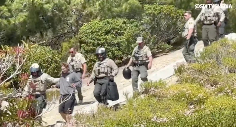 Bellish fled from the officer, evading the deputy by running red lights. SIXTY5 MEDIA