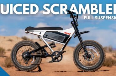 43 Mile Range on Throttle, Full Suspension & 1,764W Power!? Juiced Scrambler FS Review