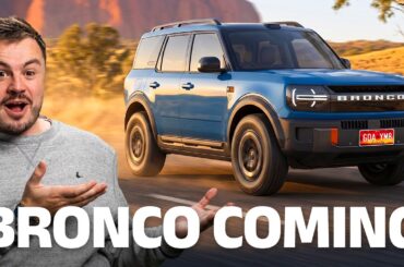 FORD Bronco is coming to Australia! 1000+km of driving range, plug-in hybrid