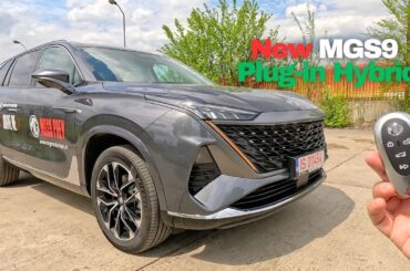 MGS9 PHEV 2026 (Plug-in Hybrid 299 hp) POV Test Drive | 0-100