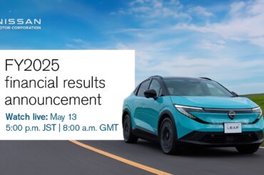 Live: Nissan FY2025 financial results announcement