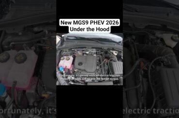 New MG S9 Plug-in Hybrid 2026 - 299 PS Engine view #mgs9 #mg #phev #pluginhybrid #pluginhybridsuv