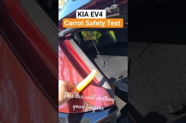 Kia EV4 Carrot Safety Test. #kia #kiaev4 #safety #safetytest #electric #electriccar