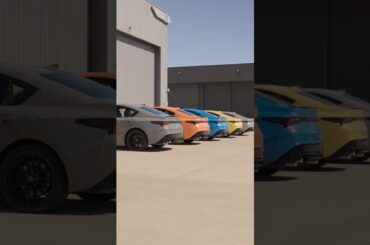 Five #LexusIS 500 Special editions. Five revs. One V8 chord.